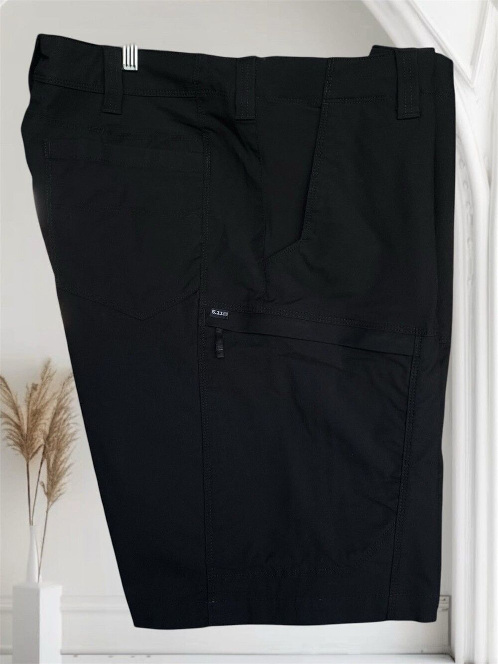 5.11 Tactical Men’s Sz 40 Blk Cargo Shorts Stretch Comfort Multi Pockets Outdoor